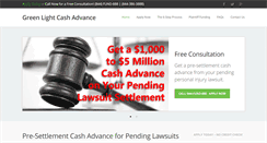 Desktop Screenshot of greenlightcashadvance.com